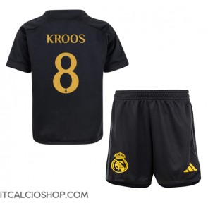 Real Madrid Toni Kroos #8 Terza Maglia Bambino 2023-24 Manica Corta (+ Pantaloni corti)